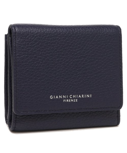 GIANNI CHIARINI(ジャンニキアリーニ)/ジャンニキアリーニ 三つ折り財布 ミニ財布 ネイビー レディース GIANNI CHIARINI PF5080 GRN/img01