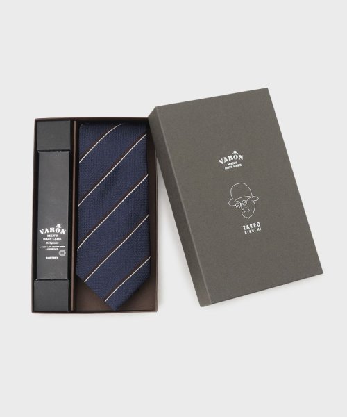 【大人のGIFTBOX】VARON×TAKEO KIKUCHI　ネクタイBOXセット VARON TAKEO KIKUCHI ヴァロン