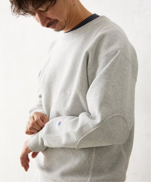 【CHAMPION / チャンピオン】別注 R/W エルボーパッチスウェット チャンピオン CHAMPION REVERSE WEAVE 別注 R/W JOURNAL STANDARD Champion