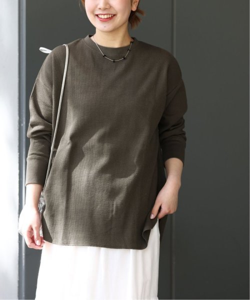 JOURNAL STANDARD relume(ジャーナルスタンダード　レリューム)/《追加8》TCワッフルオーバーサイズロングスリーブTシャツ/img05