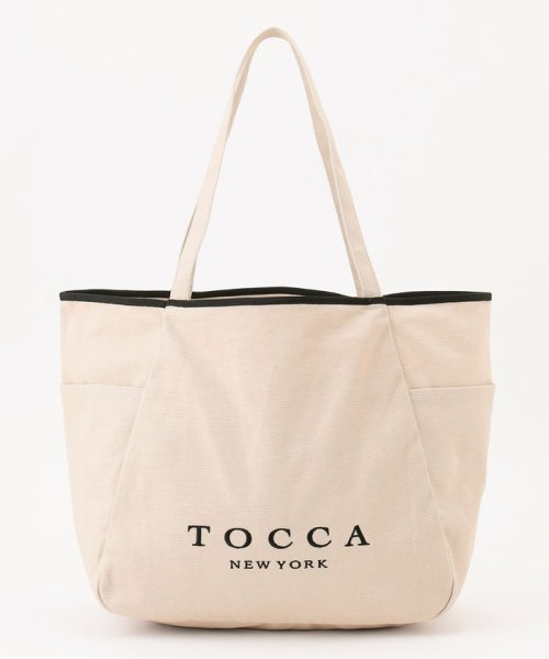 TOCCA(TOCCA)/【WEB＆一部店舗限定】【A4サイズ対応】MERCATO LOGO CANVASTOTE キャンバストートバッグ/img08