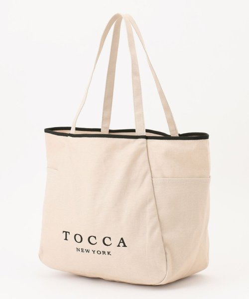TOCCA(TOCCA)/【WEB＆一部店舗限定】【A4サイズ対応】MERCATO LOGO CANVASTOTE キャンバストートバッグ/img10
