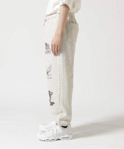 AVIREX(AVIREX)/《WEB限定》STENCIL PRINT SWEAT PANTS / ステンシル プリント スウェットパンツ / AVIREX / アヴィレ/img14