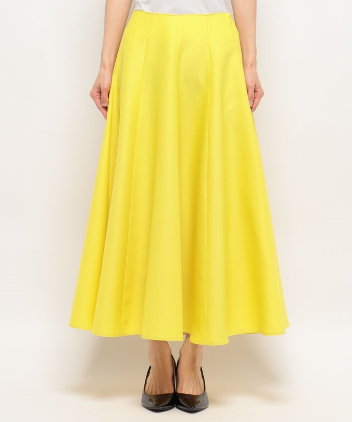 LOULOU WILLOUGHBY】シルクウールマーメイドフレアスカート スカート  