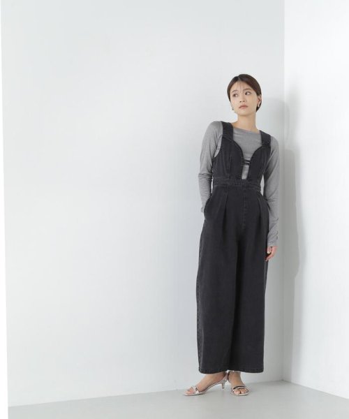 NATURAL BEAUTY BASIC(ナチュラルビューティーベーシック)/デニムオールインワン　24SS/img09