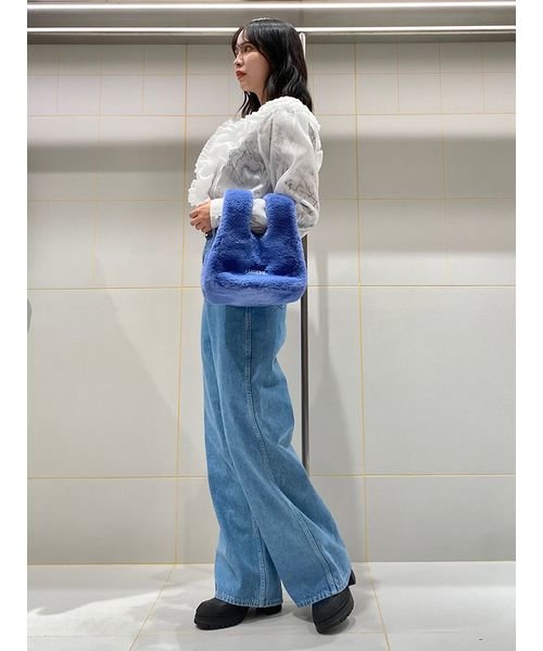 ハイウエストデニムパンツ 予めご了承ください