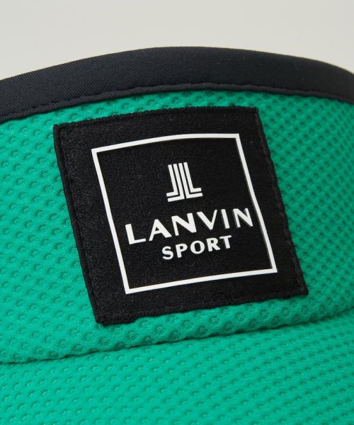 LANVIN SPORT(ランバン スポール)/ロゴデザインサンバイザー【UV】/img11