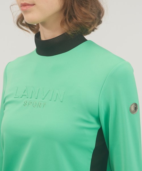 LANVIN SPORT(ランバン スポール)/モックネック長袖シャツ【吸汗/ストレッチ/UV】/img06