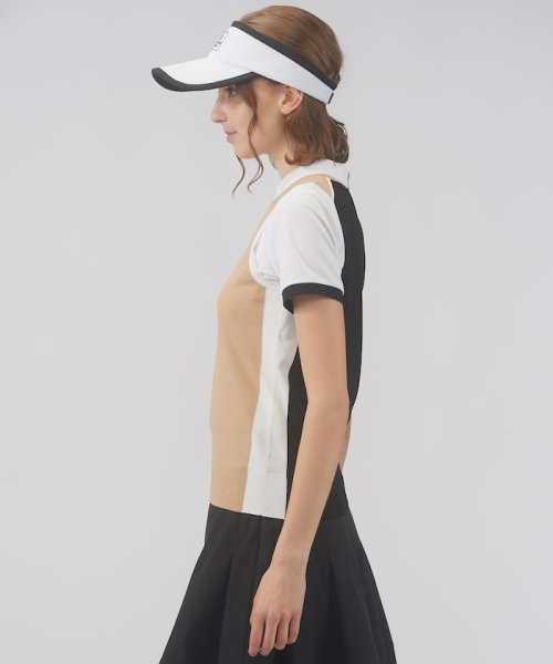 LANVIN SPORT(ランバン スポール)/カラーブロックニットベスト/img01