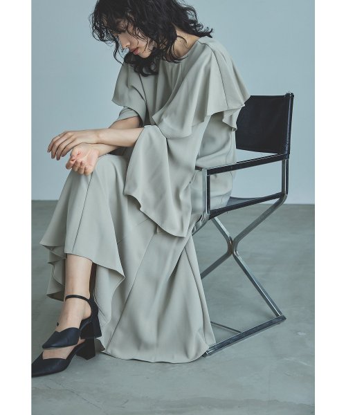 niana ニアナ ケープドレス パーティードレス 結婚式 ワンピース ケープボレロ キャミワンピ 2点セット 羽織 リボン シンプル お呼ばれ パーティー 二 ニアナ お呼ばれ パーティー 76cm 80cm