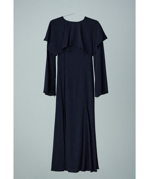 niana ニアナ ケープドレス パーティードレス 結婚式 ワンピース ケープボレロ キャミワンピ 2点セット 羽織 リボン シンプル お呼ばれ パーティー 二 ニアナ お呼ばれ パーティー 76cm 80cm