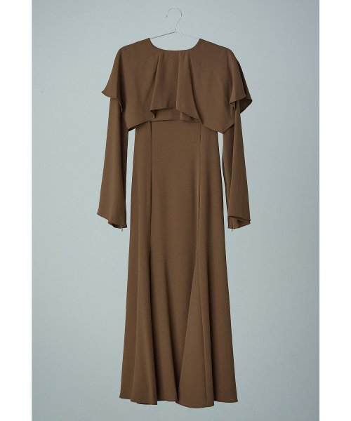 niana ニアナ ケープドレス パーティードレス 結婚式 ワンピース ケープボレロ キャミワンピ 2点セット 羽織 リボン シンプル お呼ばれ パーティー 二 ニアナ お呼ばれ パーティー 76cm 80cm