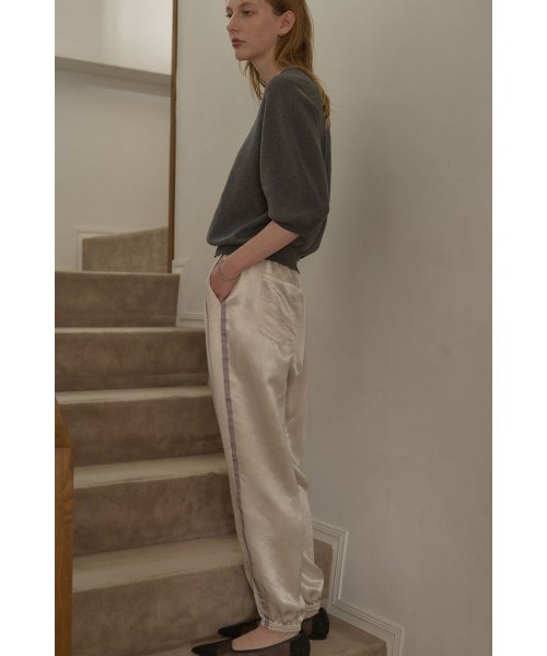 MANOF(マノフ)/SIDE LINE SPORTS SATIN PANTS/img12