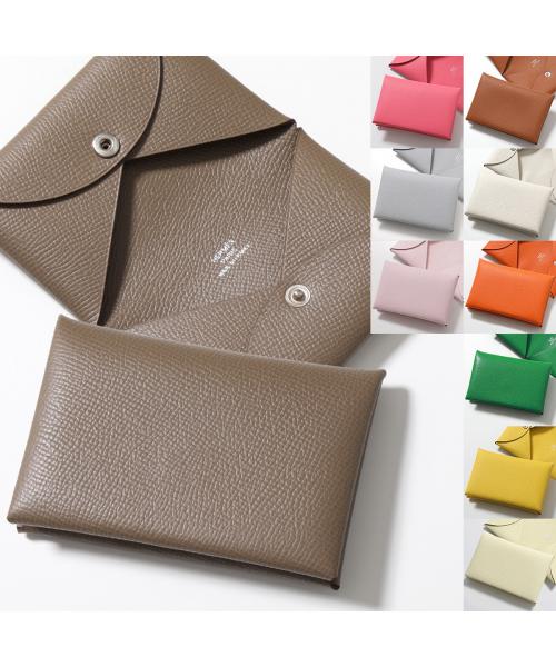 HERMES エルメス カードケース カルヴィ モーヴ・パール ちらばっ HERMES エルメス カードケース カルヴィ モーヴ・パール ちらばっ