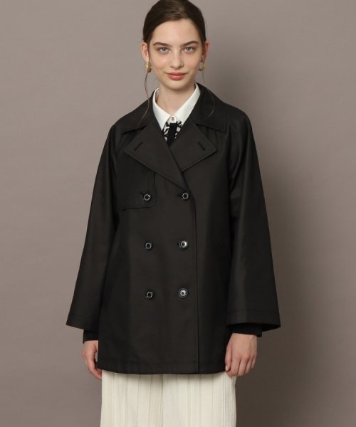 Aラインショートトレンチジャケット 