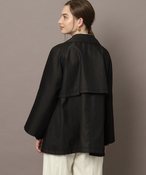Aラインショートトレンチジャケット 