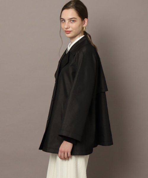 Aラインショートトレンチジャケット 