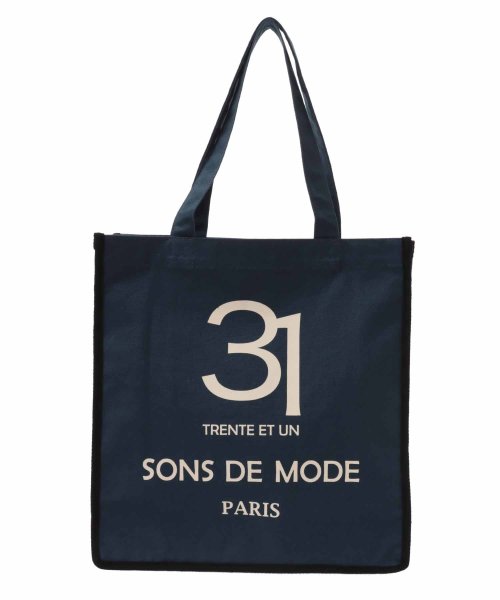 31 Sons de mode(トランテアン　ソン　ドゥ　モード)/ロゴトートバッグ/img18