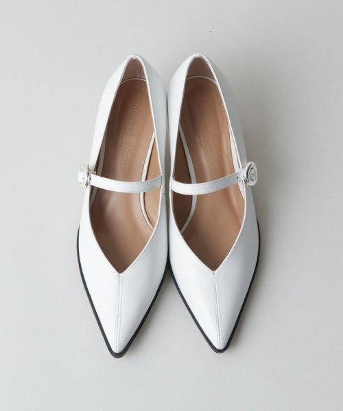 サークルバックルストラップ パンプス40↑ あらかじめご了承ください