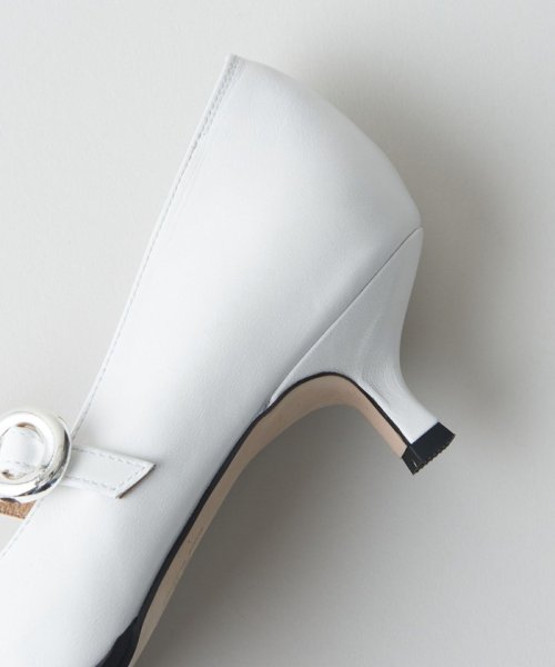 サークルバックルストラップ パンプス40↑ あらかじめご了承ください
