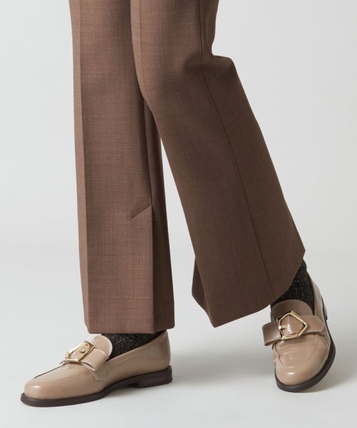 アシンメトリーバックル フラット20↑ あらかじめご了承ください