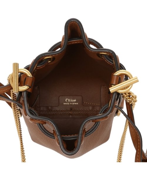 Chloe(クロエ)/クロエ ショルダーバッグ マーシー マイクロバケットバッグ ブラウン レディース CHLOE CHC23AP844I31 25M/img02