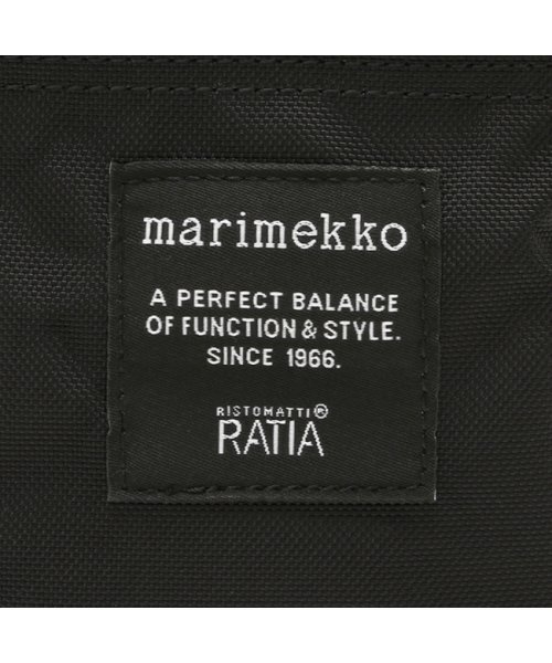 Marimekko(マリメッコ)/マリメッコ ショルダーバッグ ローディ キャッシュアンドキャリー ミニバッグ ブラック レディース MARIMEKKO 092517 999/img08