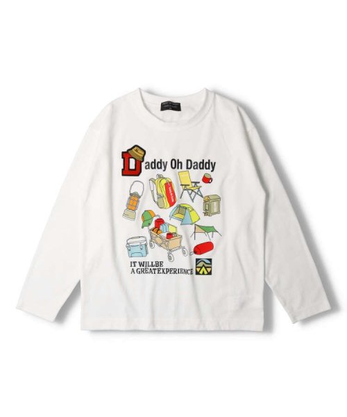 DaddyOhDaddy(ダディオダディ)/【子供服】 Daddy Oh Daddy (ダディオダディ) 日本製アウトドアプリントTシャツ 140cm～160cm V12809/img01