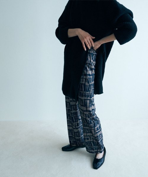 marjour(マージュール)/RELAX GEOMETRIC PANTS/img13