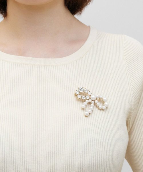 TOCCA(TOCCA)/RIBBON BROOCH NECKLACE ブローチネックレス/img04