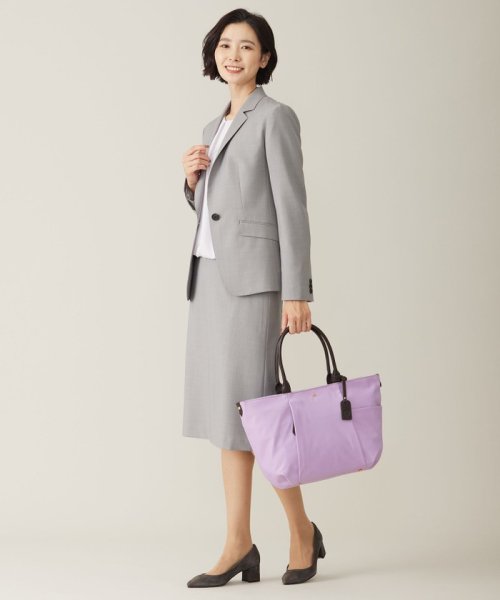 J.PRESS LADIES(J．プレス　レディス)/【WEB限定カラーあり・A4サイズ収納可・撥水】 ナイロン トート バッグ/img17