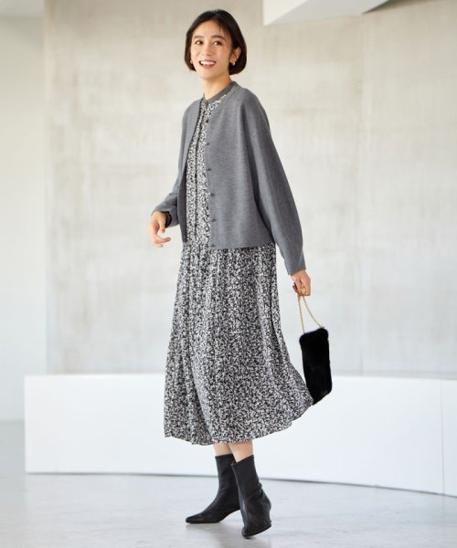 【WEB&一部店舗限定】スムージーニット カーディガン SKWRSW0753