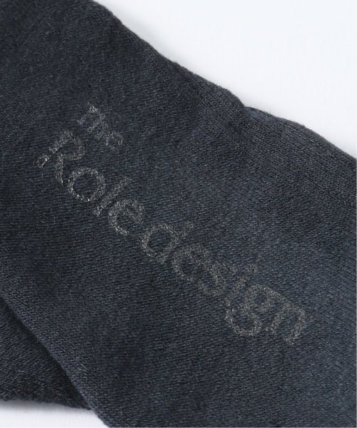 EDIFICE(エディフィス)/【THE ROLE DESIGN / ザ ロールデザイン】PLANE RIB SOCKS MENS/img02