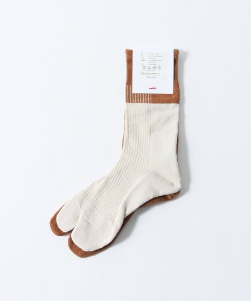 EDIFICE(エディフィス)/【THE ROLE DESIGN / ザ ロールデザイン】ASYMMETRY RIB SOCKS WOMEN/img01