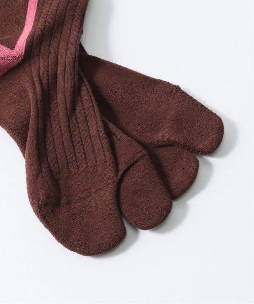 EDIFICE(エディフィス)/【THE ROLE DESIGN / ザ ロールデザイン】SIDE LINE SOCKS WOMEN/img01