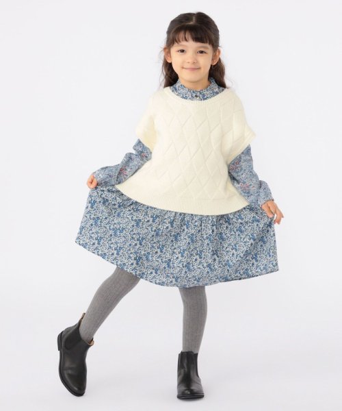 SHIPS KIDS(シップスキッズ)/SHIPS KIDS:100～140cm /〈手洗い可能〉ジャカード ベスト/img10