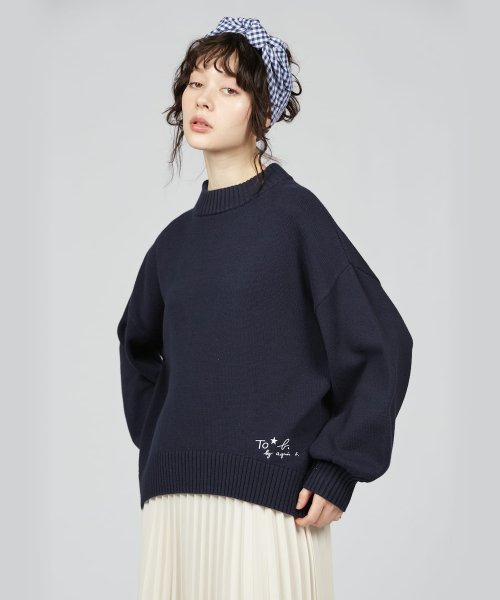 To b. by agnes b.(トゥービー　バイ　アニエスベー)/WM31 PULLOVER ニューソフトニットプルオーバー/img05