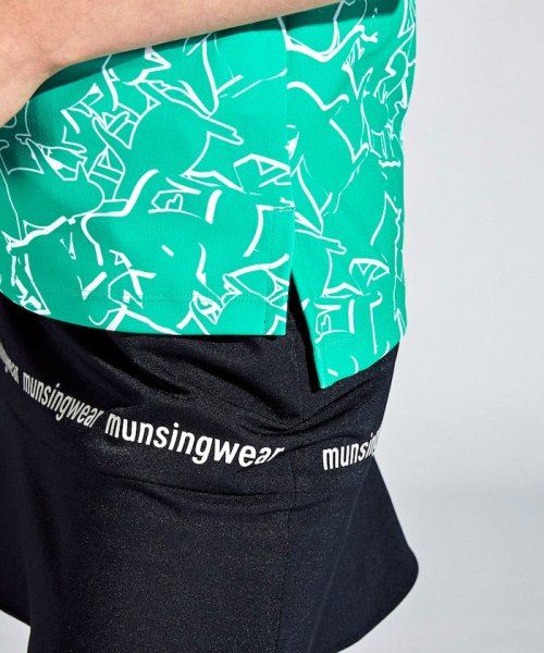 Munsingwear(マンシングウェア)/SUNSCREENペンギンプリントハイネック半袖シャツ/img07
