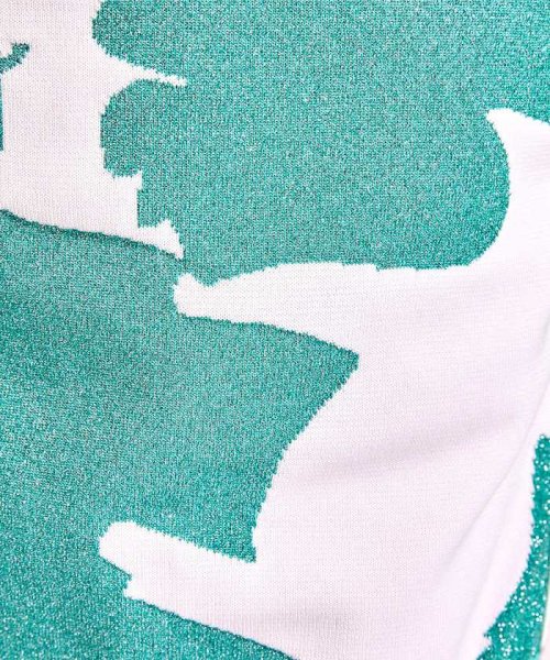 Munsingwear(マンシングウェア)/【ENVOY】ラメ糸混フラワー×ペンギン柄ジャカードハイブリットスカート　(Mサイズ 40cm丈)/img07