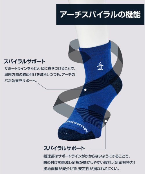 Munsingwear(マンシングウェア)/ショート丈　MoveSox/img01