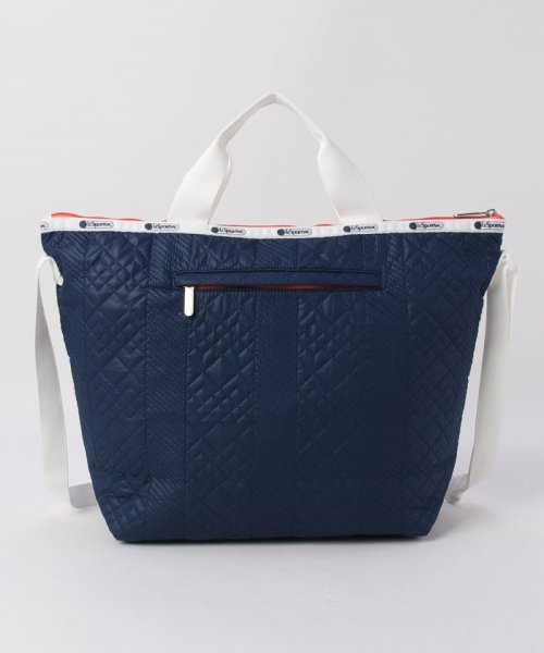 DELUXE EASY CARRY TOTEセーターキルティングネイビー DELUXE EASY CARRY