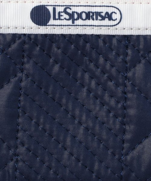 LeSportsac(LeSportsac)/3－ZIP COSMETICセーターキルティングネイビー/img03