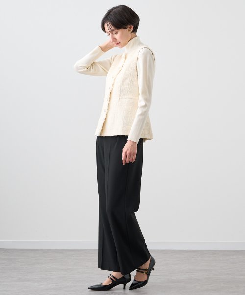 フィルムツイードペプラムジレ なし 着用サイズ