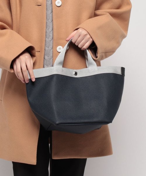 Herve Chapelier(エルベシャプリエ)/【Herve Chapelier】エルベシャプリエ　707GP　0909　レディース　TOTE BAG SIZE M　ブラック　40x22x20/img05