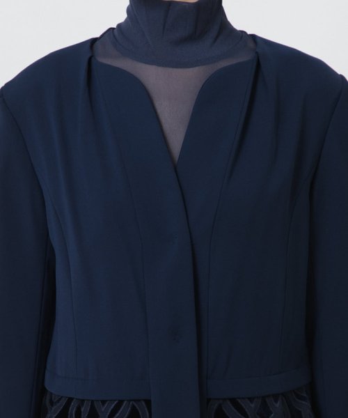 HIROKO BIS(ヒロコビス)/【洗える】ベロア刺繍レースデザインジャケット/img09