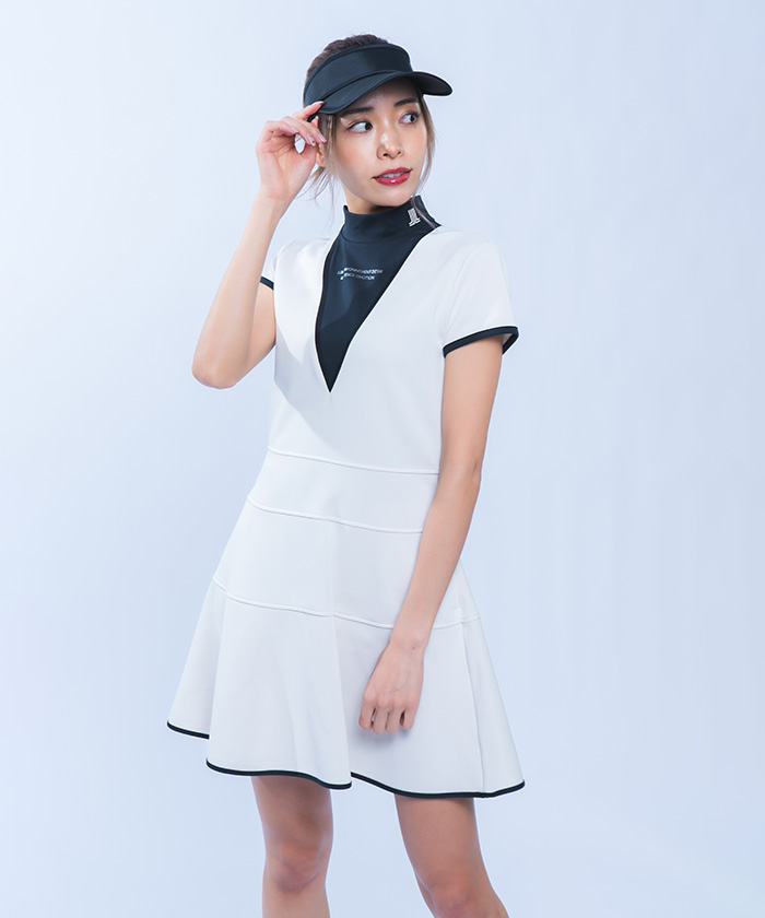 ランバンスポール LANVIN SPORT オールインワン ワンピース Amazon.co.jp: [LANVIN SPORT] ワンピース レディース ランバン