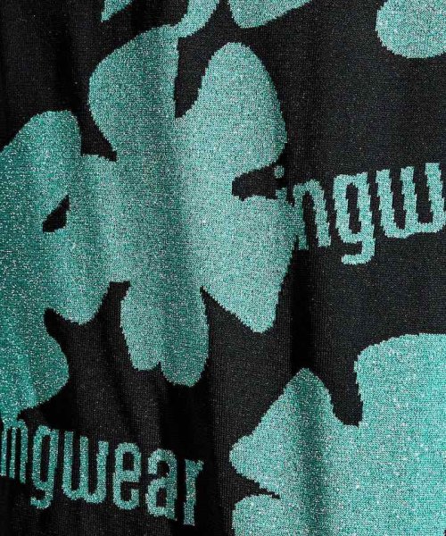 Munsingwear(マンシングウェア)/【ENVOY】ラメ糸混フラワー×ペンギンジャカードセーター/img05