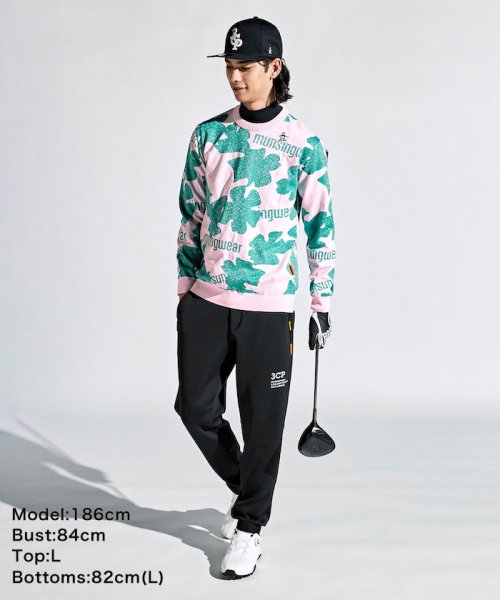 Munsingwear(マンシングウェア)/【ENVOY】ラメ糸混フラワー×ペンギンジャカードセーター/img08