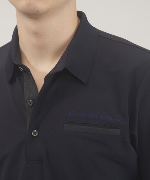 LANVIN SPORT(ランバン スポール)/ポロ衿長袖シャツ【吸汗速乾/UV/ECO/SUNSCREEN】/img03