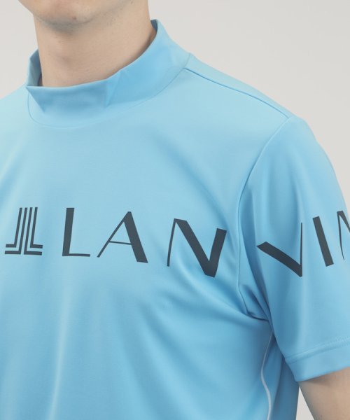 LANVIN SPORT(ランバン スポール)/モックネック半袖シャツ【吸汗/UV/ストレッチ/ECO】/img04